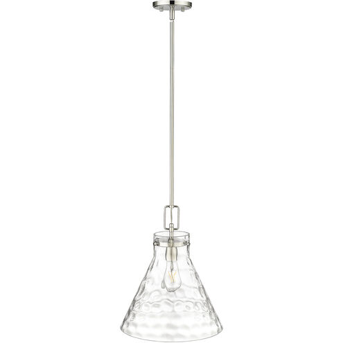 Barlon 1 Light 14 inch Polished Nickel Pendant Ceiling Light